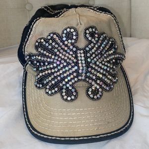Rhinestone hat